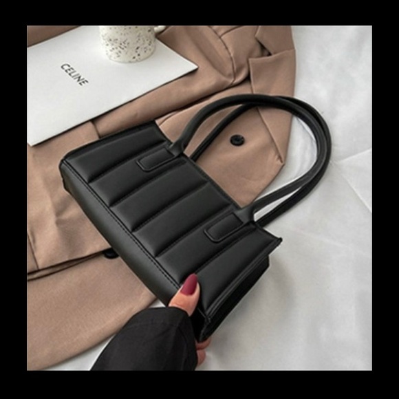 Mod Mini Rectangular Black Bag - Picture 5 of 7